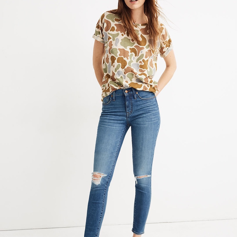 Madewell 9" High-Rise Skinny Crop Size 25